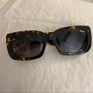 QUAY Tortoise sunglasses , worn only a few times